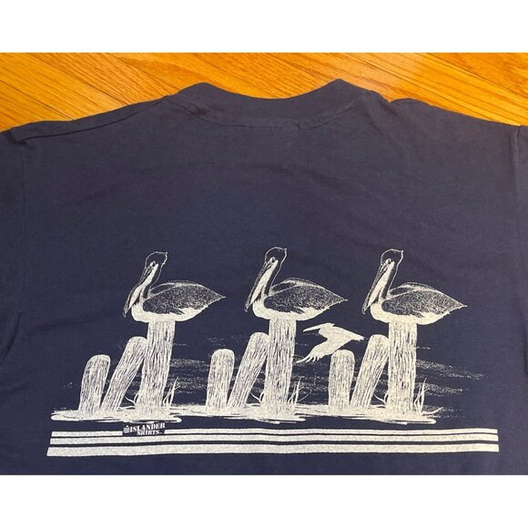 Vintage 80s 90s Large Myrtle Beach SC Pelican Beach Single Stitch T-Shirt USA - Picture 6 of 7